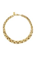 Moda Operandi Lauren Rubinski 14k Yellow Gold Large Lucky Gold Links Necklace