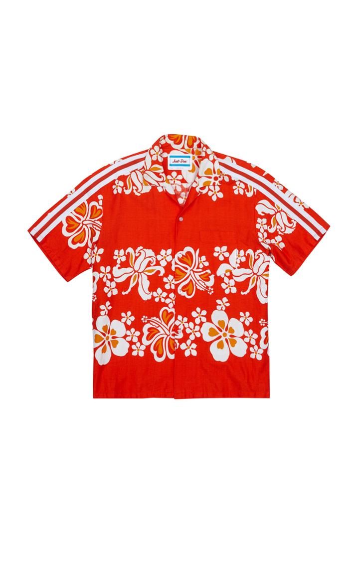 Just Don Floral-print Cotton-blend Shirt