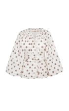 Anna Mason Bardot Cotton Blouse