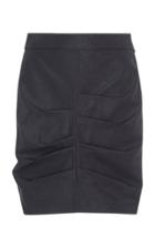 Msgm Ruched Mini Skirt