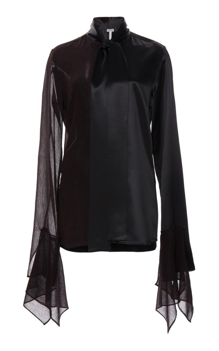 Loewe Satin Lavaliere Blouse