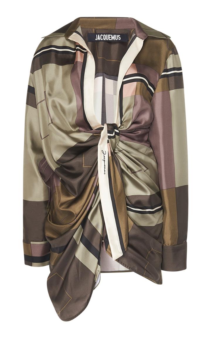 Jacquemus Bahia Silk Dress