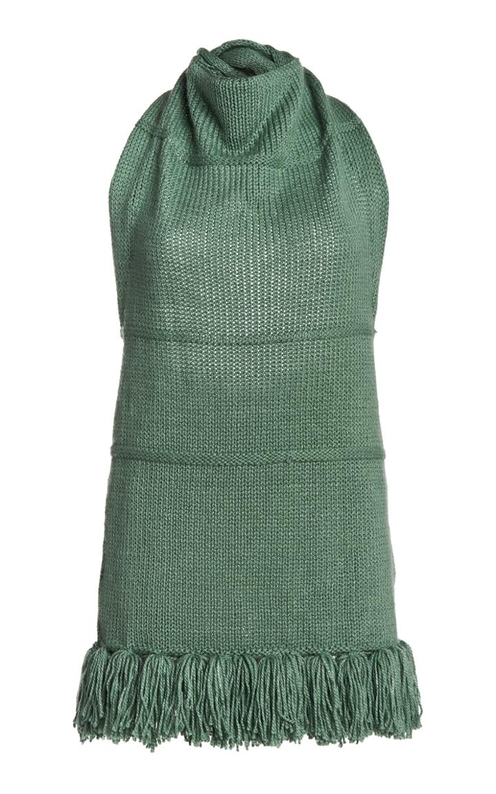 Moda Operandi Johanna Ortiz Te Recuerdo Halter Knit Top