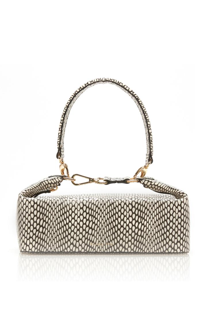 Moda Operandi Rejina Pyo Olivia Snake-effect Leather Top-handle Bag