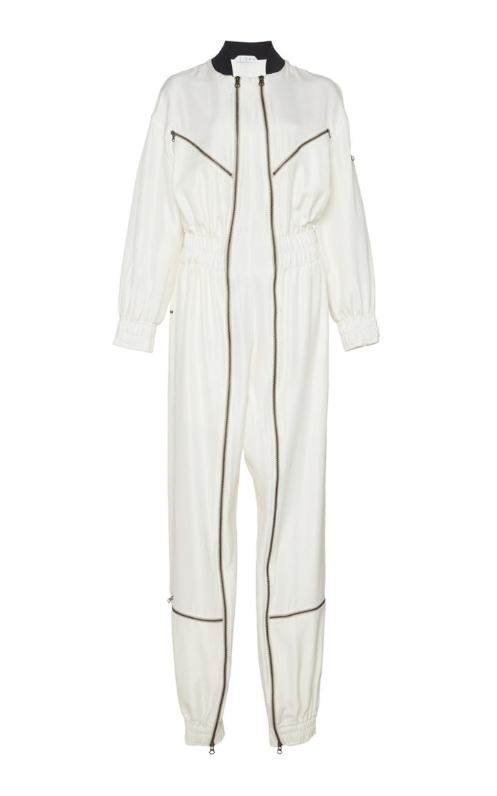 Tre By Natalie Ratabesi Silk Storm Jumpsuit Size: 8