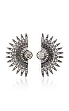 Lulu Frost Beacon Silver-plated Brass And Glass Stone Studs