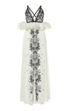 Giambattista Valli Ruffled Silk-chiffon Maxi Dress