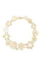 Judy Geib One-of-a-kind 18k Gold Flowery Cuff Necklace