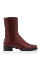 Marina Moscone Leather Chelsea Boots