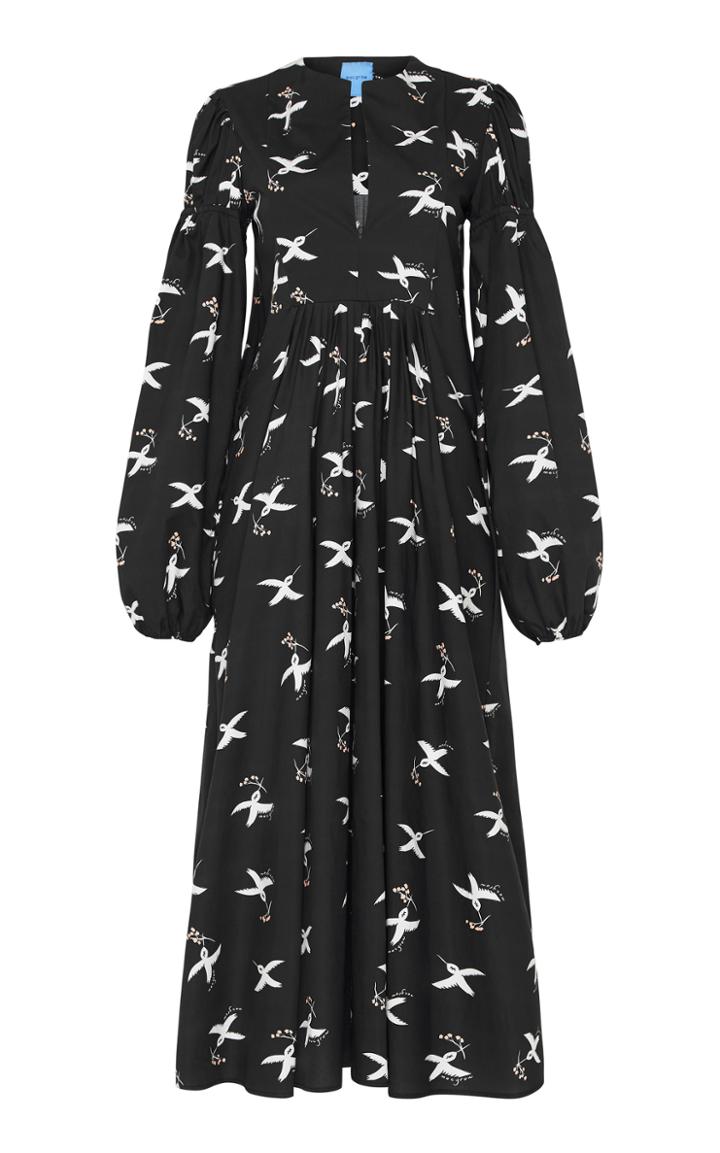 Macgraw Hibernation Printed Cotton Dress