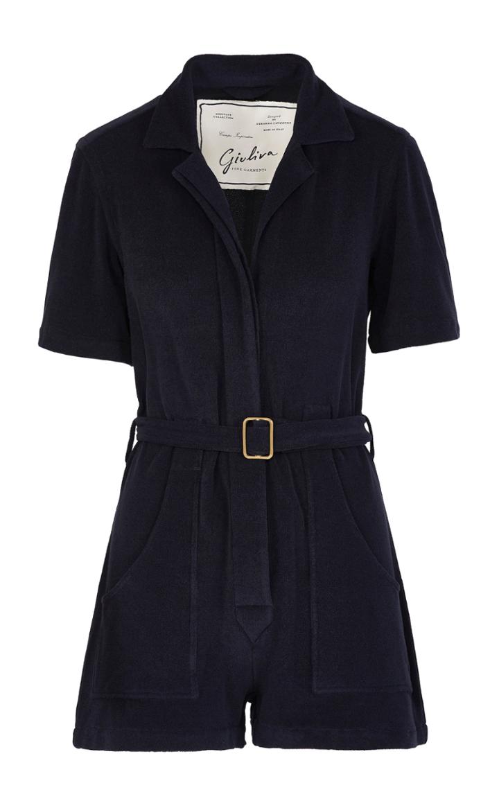 Giuliva Heritage The Sienna Jumpsuit Cotton Terrycloth