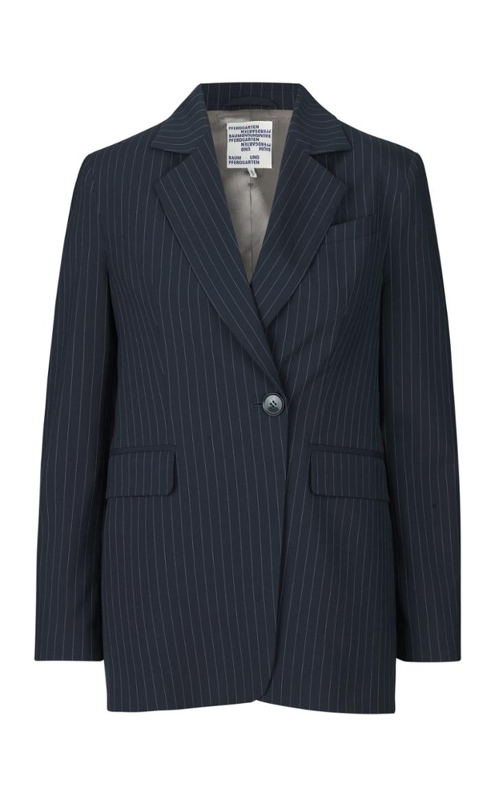 Moda Operandi Baum Und Pferdgarten Brienne Pinstriped Cady Blazer