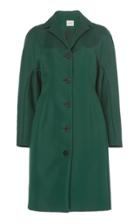 Delpozo Twill Cotton-blend Coat