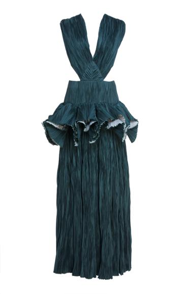 Rosie Assoulin X Marks The Spot Ruffle Gown
