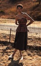 Moda Operandi Brock Collection Soave Suede Midi Skirt
