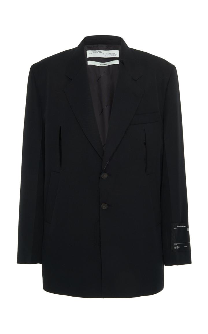 Off-white C/o Virgil Abloh Constructed 2 Buttons Blazer