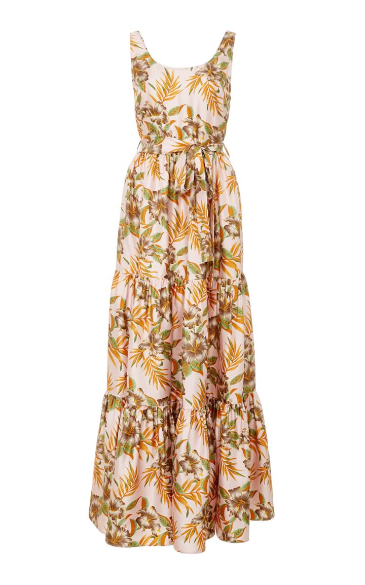 La Doublej Summer Belted Maxi Dress
