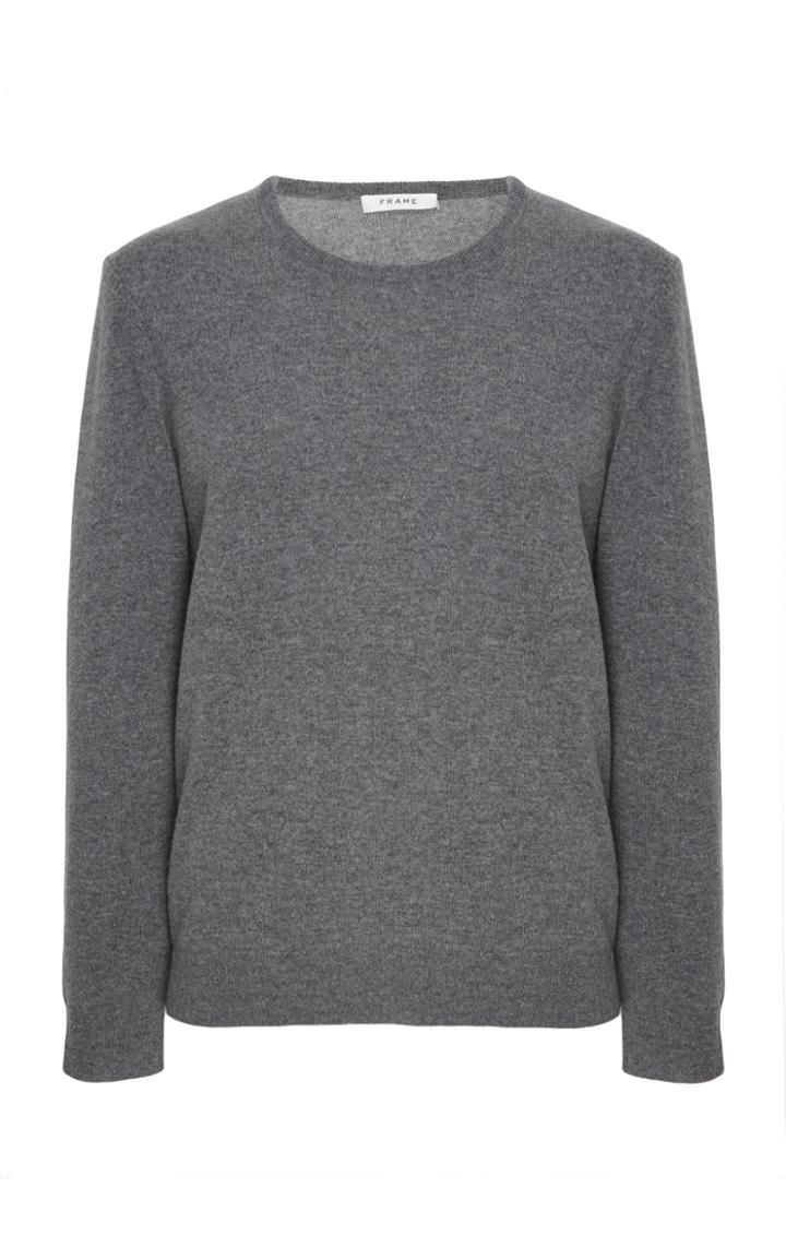 Frame Crew Neck Wool Sweater Size: S