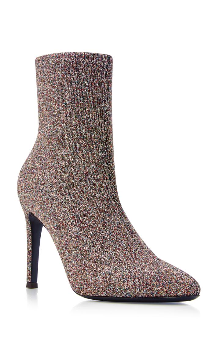 Giuseppe Zanotti Natalie Stretch-knit Ankle Boots