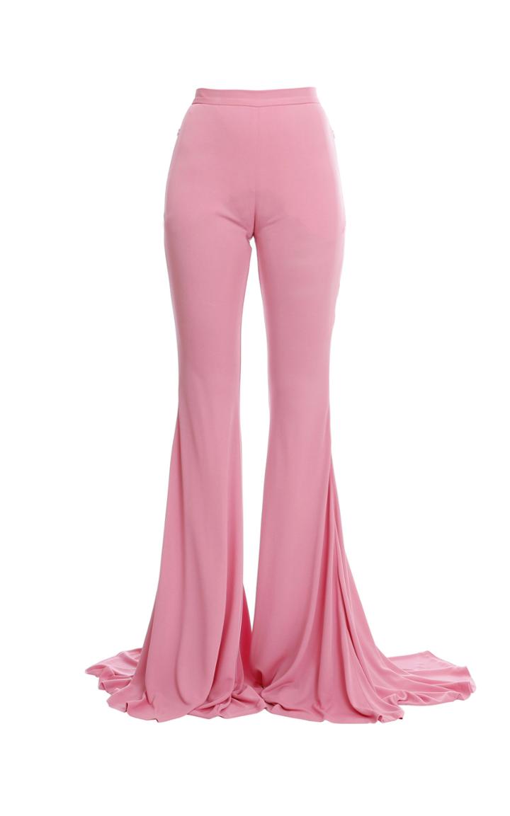 Moda Operandi Balmain High-rise Jersey Flared Pants Size: 36