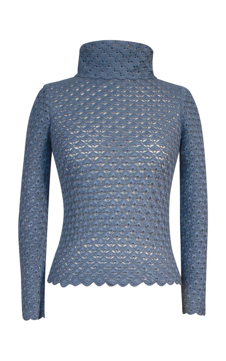 Alejandra Alonso Rojas Anastasia Silk Pullover