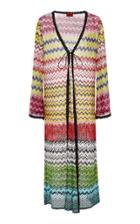 Missoni Mare Tie Front Crochet Cardigan