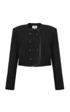 Moda Operandi George Keburia Double-breasted Cropped Cady Blazer Size: S