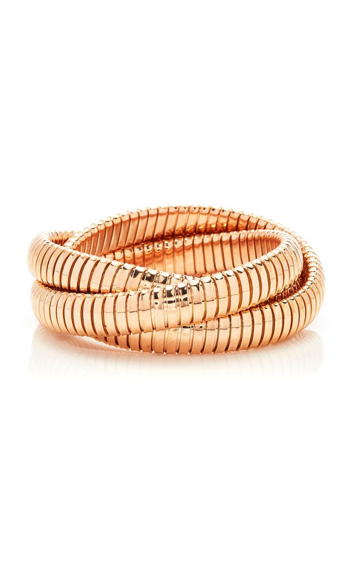 Sidney Garber Rolling Bracelet In Rose Gold