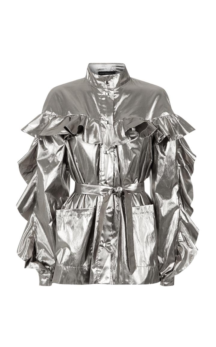 Malene Oddershede Bach Treble Short Metallic Jacket