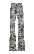 Moda Operandi Petar Petrov Hajar Printed Silk Jersey Trousers