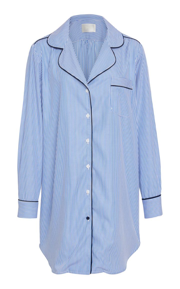 Piu Lifestyle Custom The Boyfriend Cotton Blend Shirt