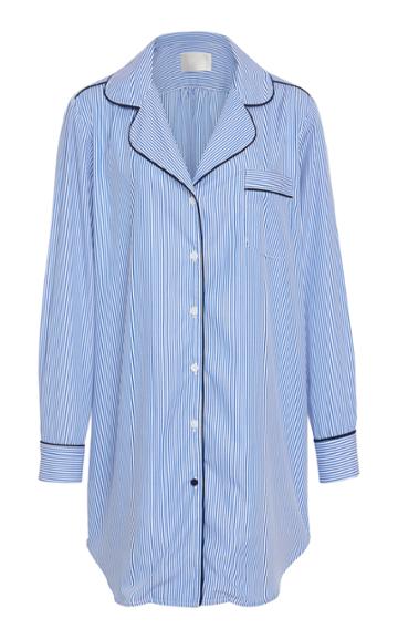 Piu Lifestyle Custom The Boyfriend Cotton Blend Shirt