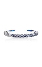 Busatti Piercing 18k White Gold And Diamond Bracelet
