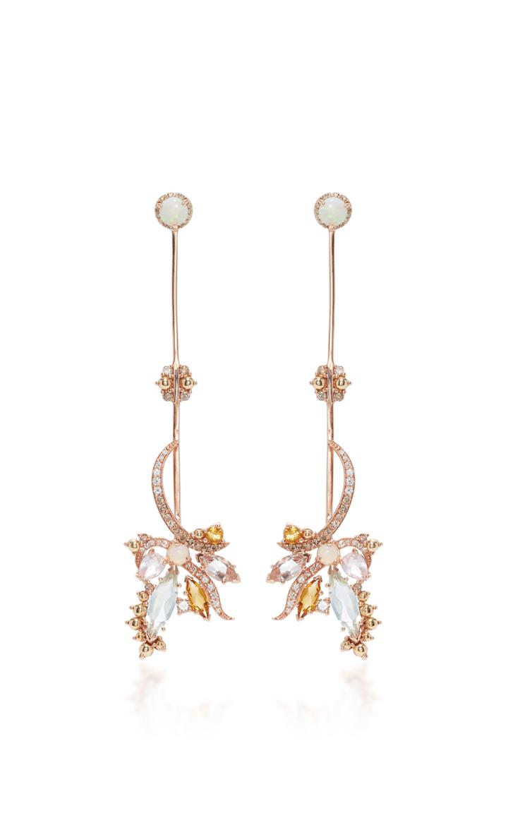 Anna Sheffield Butterfly Reverse Drop Ear Jacket Pair