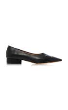 Maison Margiela Embroidered Leather Flats