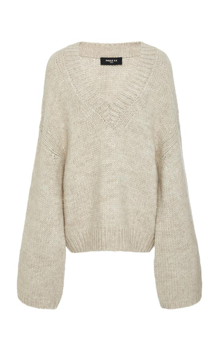 Paule Ka Wool-blend V Neck Sweater