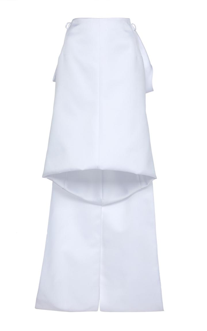 Paco Rabanne Satin Bow Back Skirt