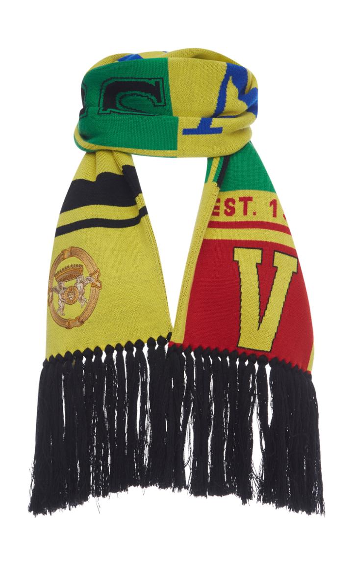 Versace Versace Futbol Scarf