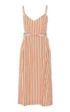 Victoria Beckham Cami Pleat-front Midi
