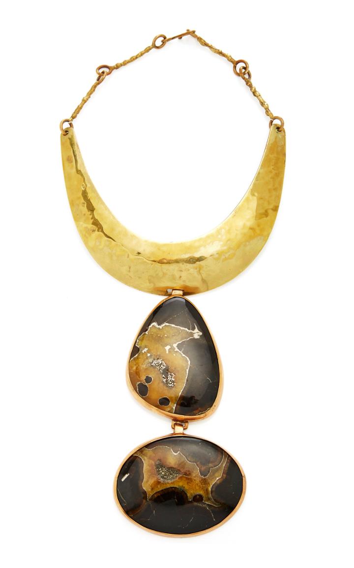 Moda Operandi Lisa Eisner Simbircite Double Salinan Choker
