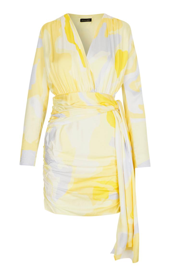 Stine Goya Madison Rouched Mini Dress