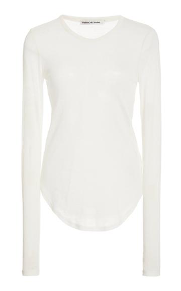 Frances De Lourdes Romy Long Sleeve Slim Tee