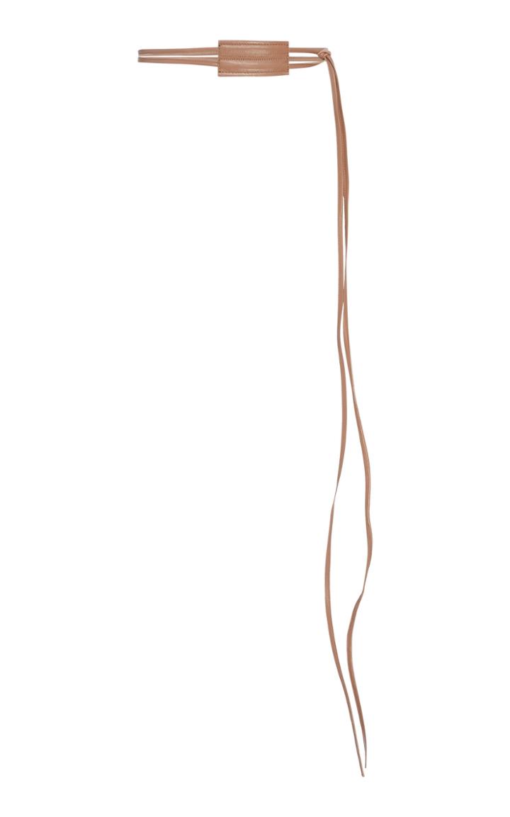 Victoria Beckham Thin Leather Belt