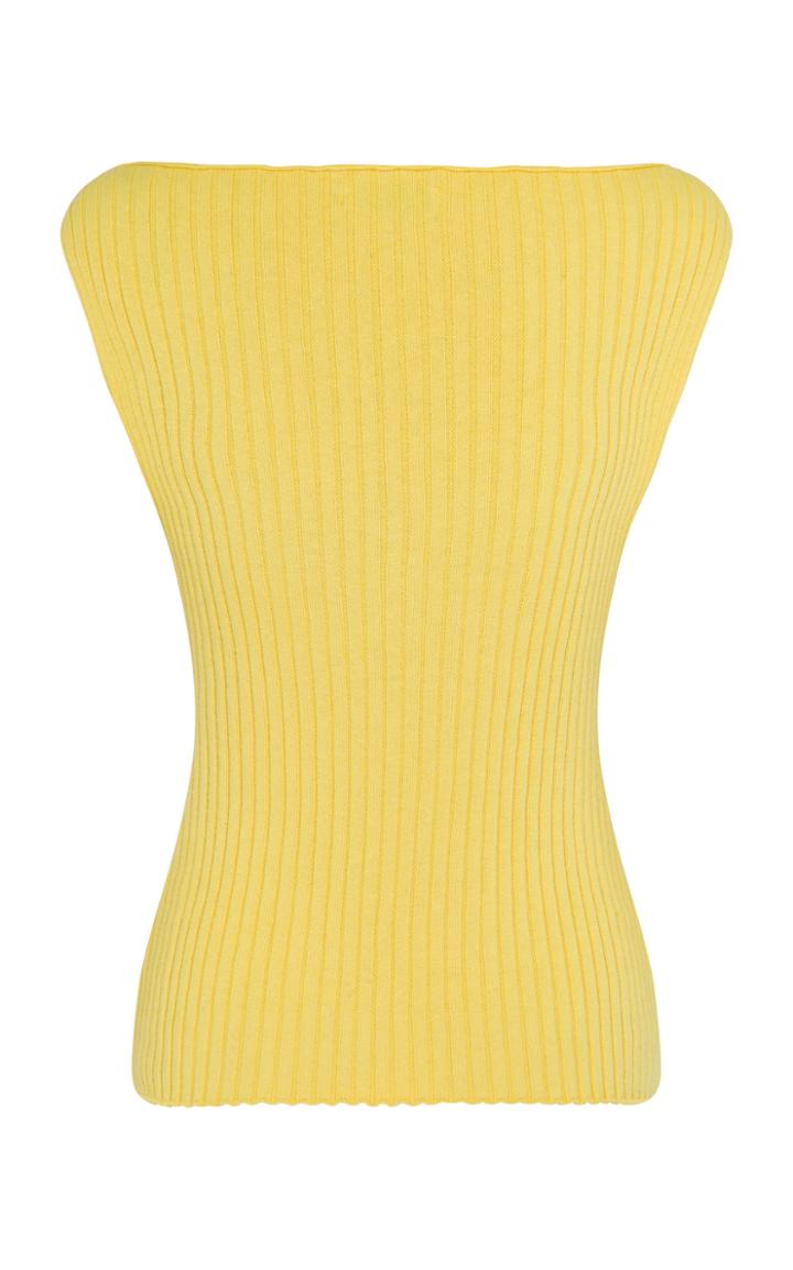 Anna Quan Paloma High Neck Knit Top
