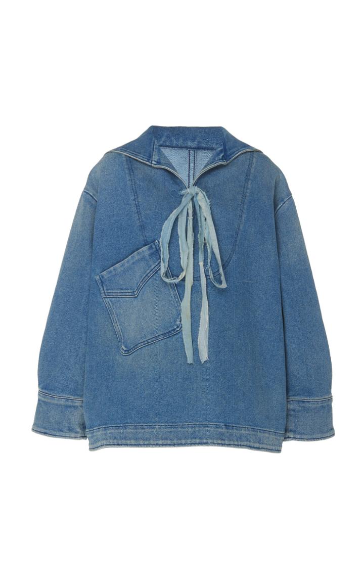 B Sides Alisal Hooded Denim Anorak