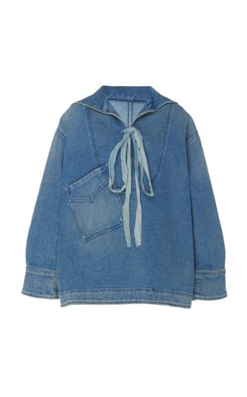 B Sides Alisal Hooded Denim Anorak