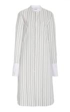 Moda Operandi Marina Moscone Alex Striped Cotton-blend Top