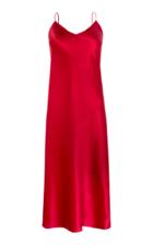 Adriana Iglesias Jadi Silk Satin Dress