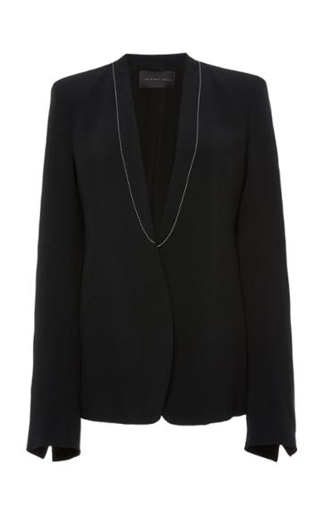 Jeffrey Dodd Contrast Topstitch Jacket