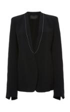Jeffrey Dodd Contrast Topstitch Jacket